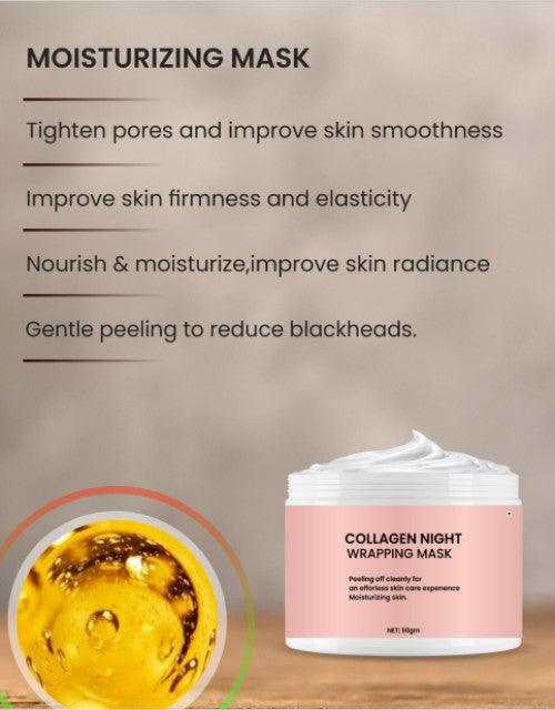 COLLAGEN NIGHT WRAPPING MASK ( Pack Of 2 )